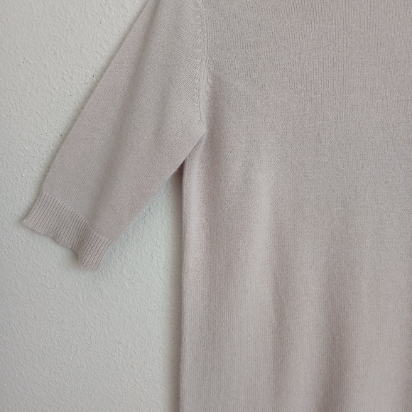 Vince Women's Cashmere Short Sleeve Sweater - Picture 6 of 8